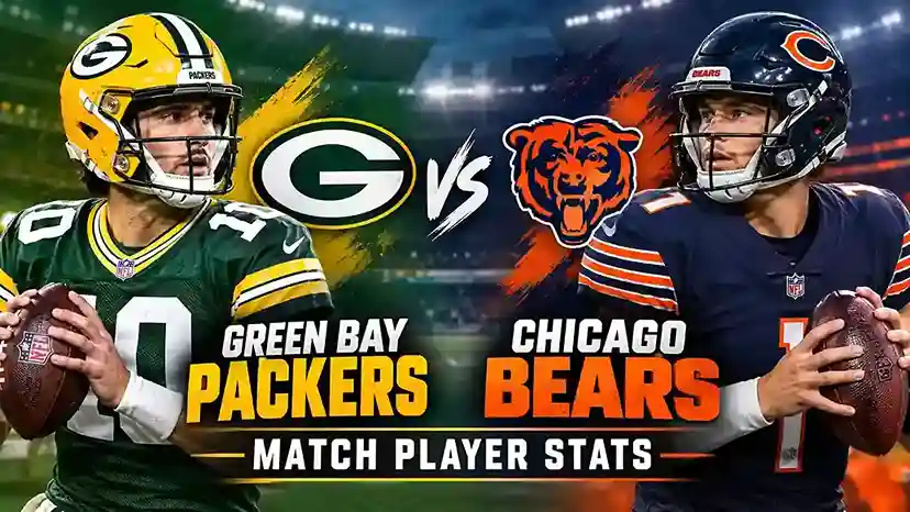 Green Bay Packers vs Chicago Bears Match Player Stats