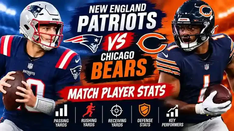 New England Patriots vs Chicago Bears Match Player Stats: Who Really Holds the Edge on Thursday Night?