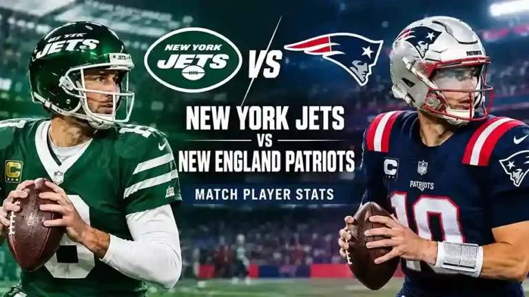 New York Jets vs New England Patriots Match Player Stats Breakdown: Week 6 2026