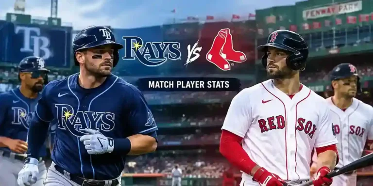Tampa Bay Rays vs Boston Red Sox Match Player Stats: 2026 Latest Updates