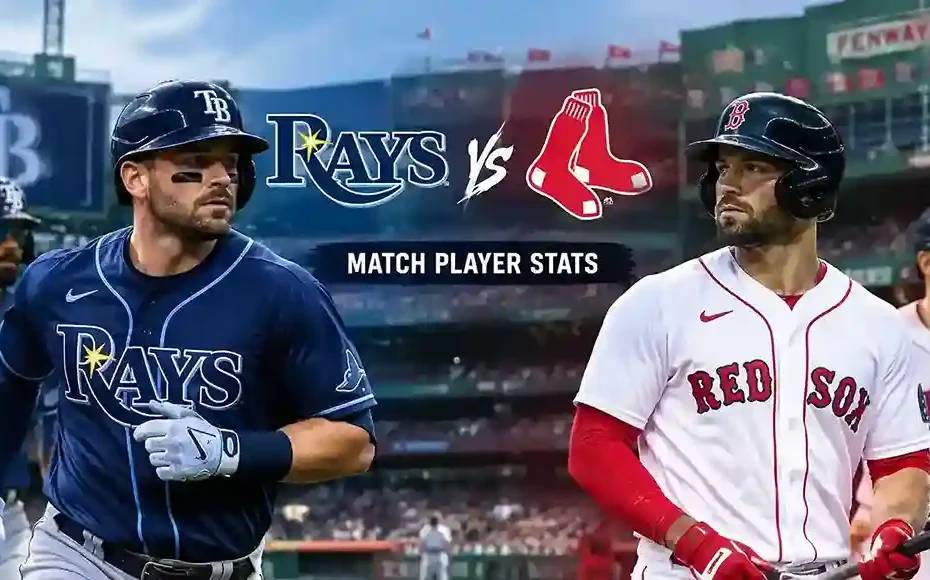 Tampa Bay Rays vs Boston Red Sox Match Player Stats