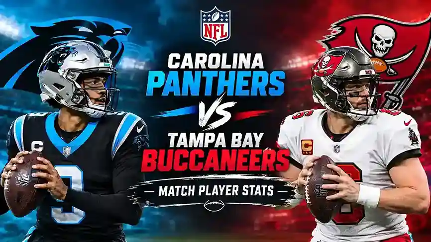 Carolina Panthers vs Tampa Bay Buccaneers match player stats and NFL matchup preview.